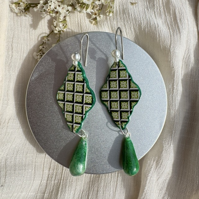 Brincos-Femeninos-Verdes